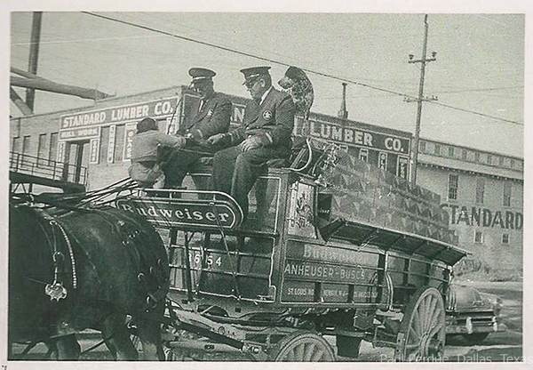 Budweiser Clydesdales 1950s